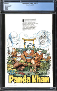 Chronicles Of Panda Khan (1987) #1 CGC 9.8 NM/MT