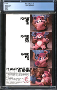 Chuck Norris (1987) #2 CGC 9.8 NM/MT