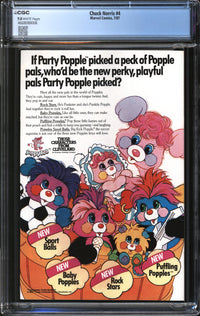 Chuck Norris (1987) #4 CGC 9.8 NM/MT