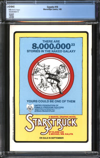 Coyote (1983) #10 CGC 9.8 NM/MT