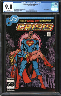 Crisis On Infinite Earths (1985) #7 CGC 9.8 NM/MT