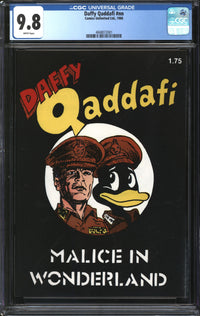 Daffy Qaddafi (1986) #1 CGC 9.8 NM/MT