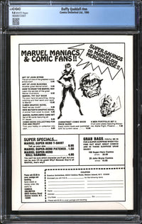 Daffy Qaddafi (1986) #1 CGC 9.8 NM/MT