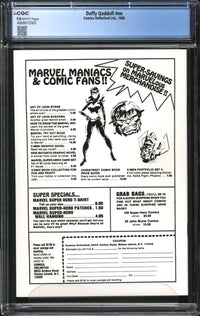 Daffy Qaddafi (1986) #1 CGC 9.8 NM/MT