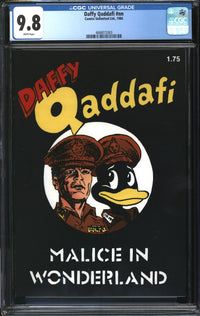 Daffy Qaddafi (1986) #1 CGC 9.8 NM/MT