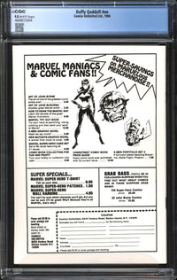 Daffy Qaddafi (1986) #1 CGC 9.8 NM/MT