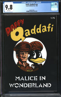 Daffy Qaddafi (1986) #1 CGC 9.8 NM/MT