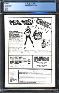 Daffy Qaddafi (1986) #1 CGC 9.8 NM/MT