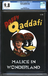 Daffy Qaddafi (1986) #1 CGC 9.8 NM/MT
