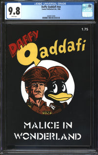 Daffy Qaddafi (1986) #1 CGC 9.8 NM/MT