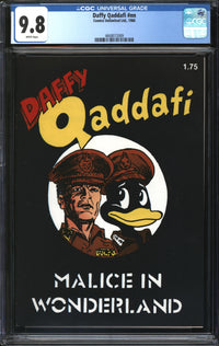 Daffy Qaddafi (1986) #1 CGC 9.8 NM/MT