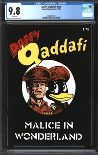 Daffy Qaddafi (1986) #1 CGC 9.8 NM/MT
