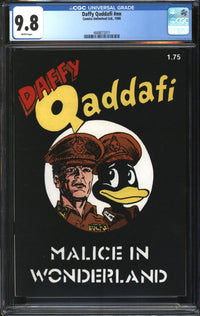 Daffy Qaddafi (1986) #1 CGC 9.8 NM/MT