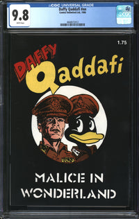 Daffy Qaddafi (1986) #1 CGC 9.8 NM/MT
