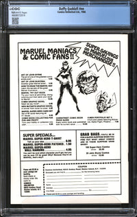 Daffy Qaddafi (1986) #1 CGC 9.8 NM/MT