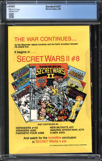 Daredevil (1964) #227 CGC 9.8 NM/MT