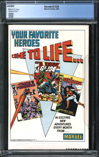 Daredevil (1964) #228 CGC 9.8 NM/MT