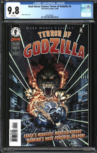 Dark Horse Classics: Terror Of Godzilla (1998) #5 CGC 9.8 NM/MT