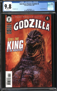 Dark Horse Classics: Godzilla (1998) #6 CGC 9.8 NM/MT