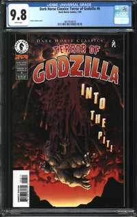 Dark Horse Classics: Terror Of Godzilla (1998) #6 CGC 9.8 NM/MT