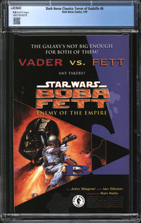 Dark Horse Classics: Terror Of Godzilla (1998) #6 CGC 9.8 NM/MT