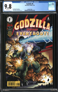 Godzilla (1995) # 8 CGC 9.8 NM/MT