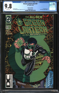 Green Lantern (1990) #51 Multi-Pack Edition/DC Universe Logo CGC 9.8 NM/MT