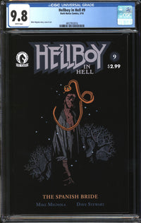 Hellboy In Hell (2012) # 9 CGC 9.8 NM/MT