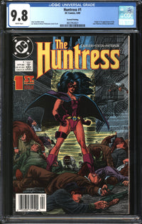 Huntress (1989) #1 Newsstand Edition CGC 9.8 NM/MT
