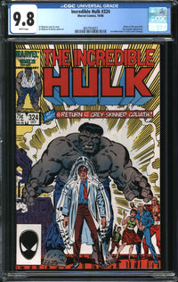 Incredible Hulk (1962) #324 CGC 9.8 NM/MT