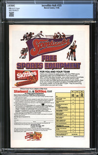 Incredible Hulk (1962) #325 CGC 9.8 NM/MT