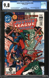 Justice League Of America (1960) #200 CGC 9.8 NM/MT