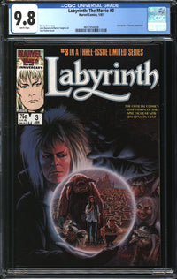 Labyrinth: The Movie (1986) #3 CGC 9.8 NM/MT