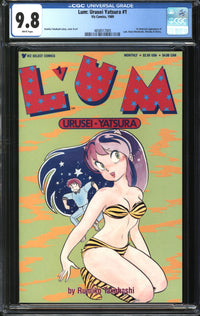 Lum: Urusei Yatsura (1989) #1 CGC 9.8 NM/MT