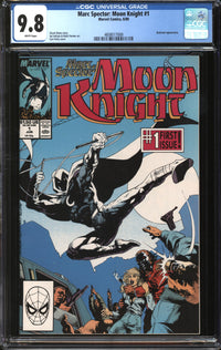 Marc Spector: Moon Knight (1989) # 1 CGC 9.8 NM/MT