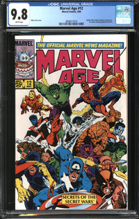 Marvel Age (1983) #12 CGC 9.8 NM/MT