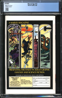 Marvel Age (1983) #12 CGC 9.8 NM/MT
