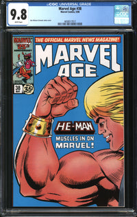 Marvel Age (1983) #38 CGC 9.8 NM/MT