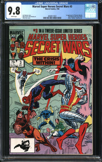 Marvel Super-Heroes Secret Wars (1984) # 3 CGC 9.8 NM/MT