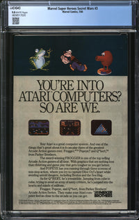 Marvel Super-Heroes Secret Wars (1984) # 3 CGC 9.8 NM/MT