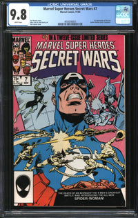 Marvel Super-Heroes Secret Wars (1984) # 7 CGC 9.8 NM/MT