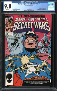 Marvel Super-Heroes Secret Wars (1984) # 7 CGC 9.8 NM/MT