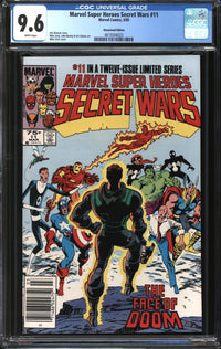 Marvel Super-Heroes Secret Wars (1984) #11 Newsstand Edition CGC 9.6 NM+