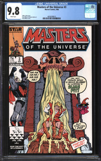 Masters Of The Universe (1986) #3 CGC 9.8 NM/MT