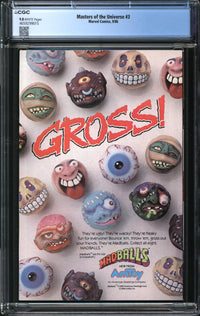 Masters Of The Universe (1986) #3 CGC 9.8 NM/MT