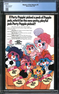 Masters Of The Universe (1986) #8 CGC 9.8 NM/MT