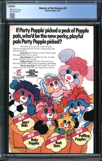 Masters Of The Universe (1986) #8 CGC 9.8 NM/MT