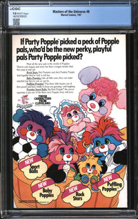 Masters Of The Universe (1986) #8 CGC 9.8 NM/MT