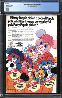 Masters Of The Universe (1986) #8 CGC 9.8 NM/MT