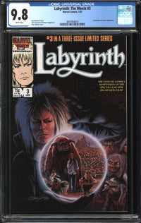 Labyrinth: The Movie (1986) #3 CGC 9.8 NM/MT